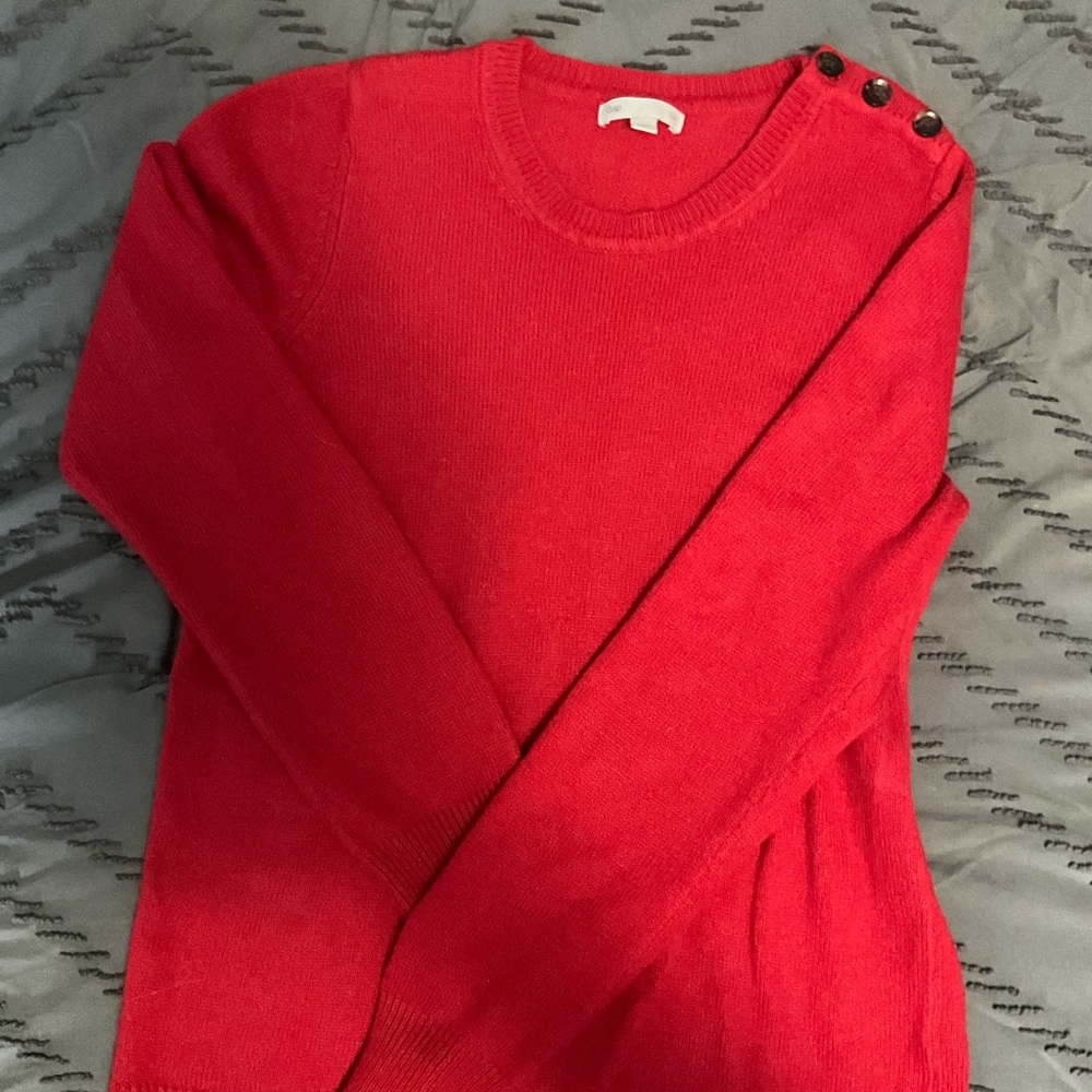 GAP Red Crew Neck Sweater